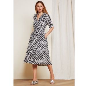 Fabienne Chapot | Brizo Leopard Dress | Size 6/8